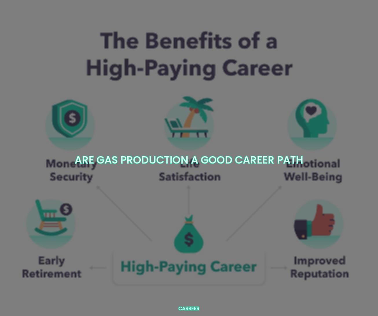 Are Gas production a good career path