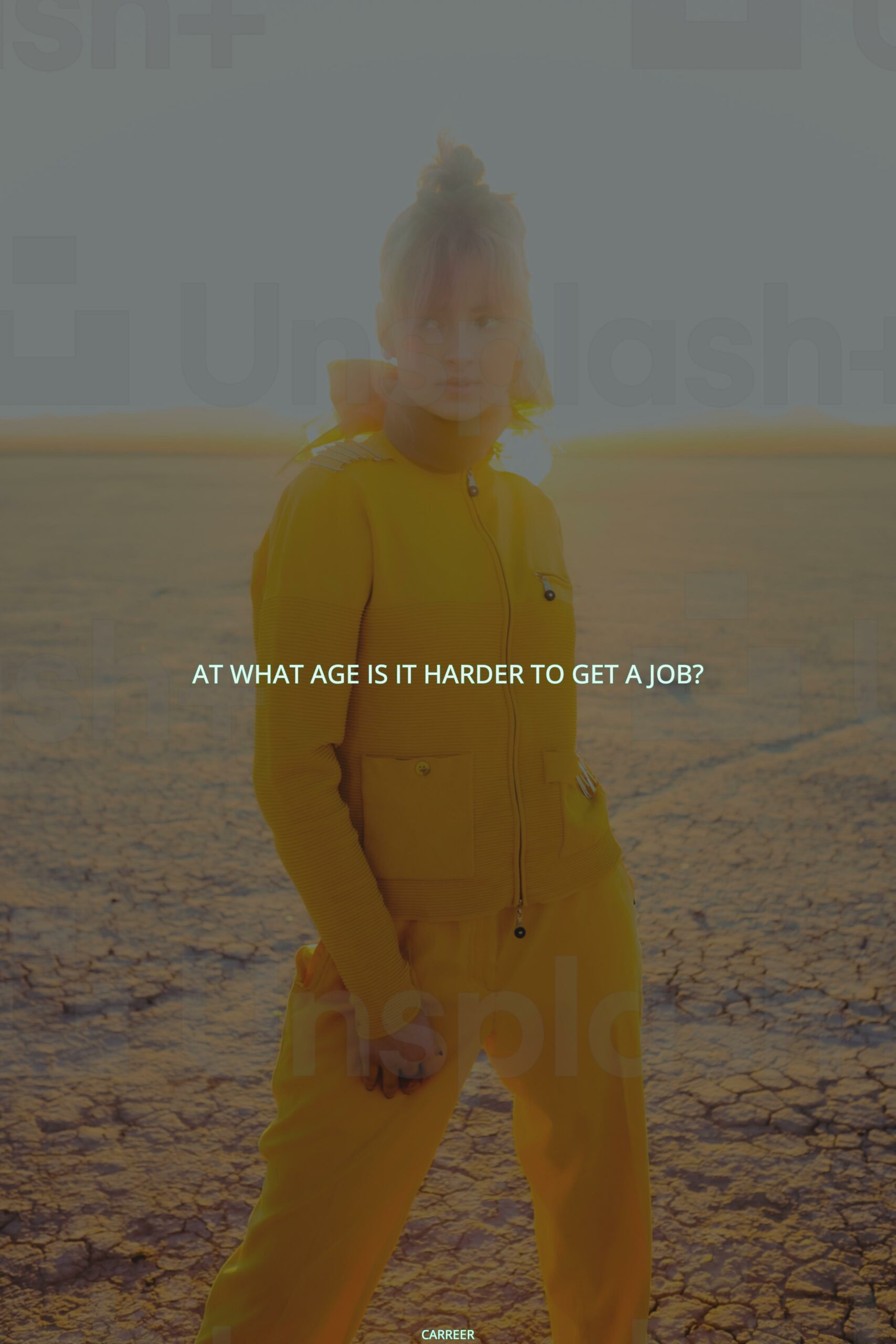 At what age is it harder to get a job?