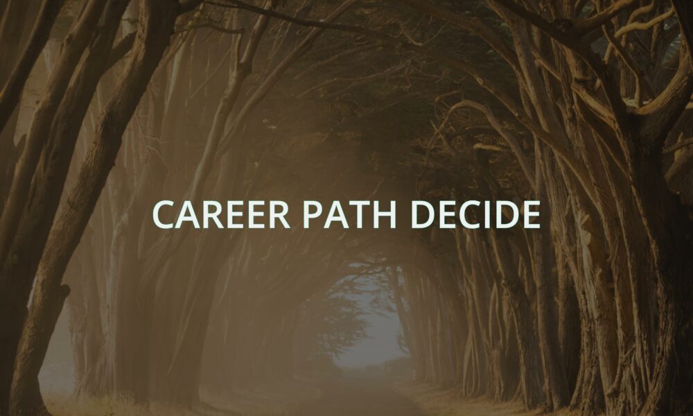 Career path decide