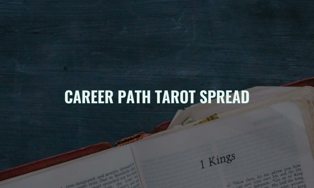 Career path tarot spread