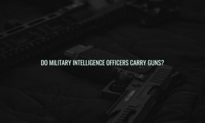 Do military intelligence officers carry guns?