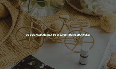 Do you need an mba to be a portfolio manager?