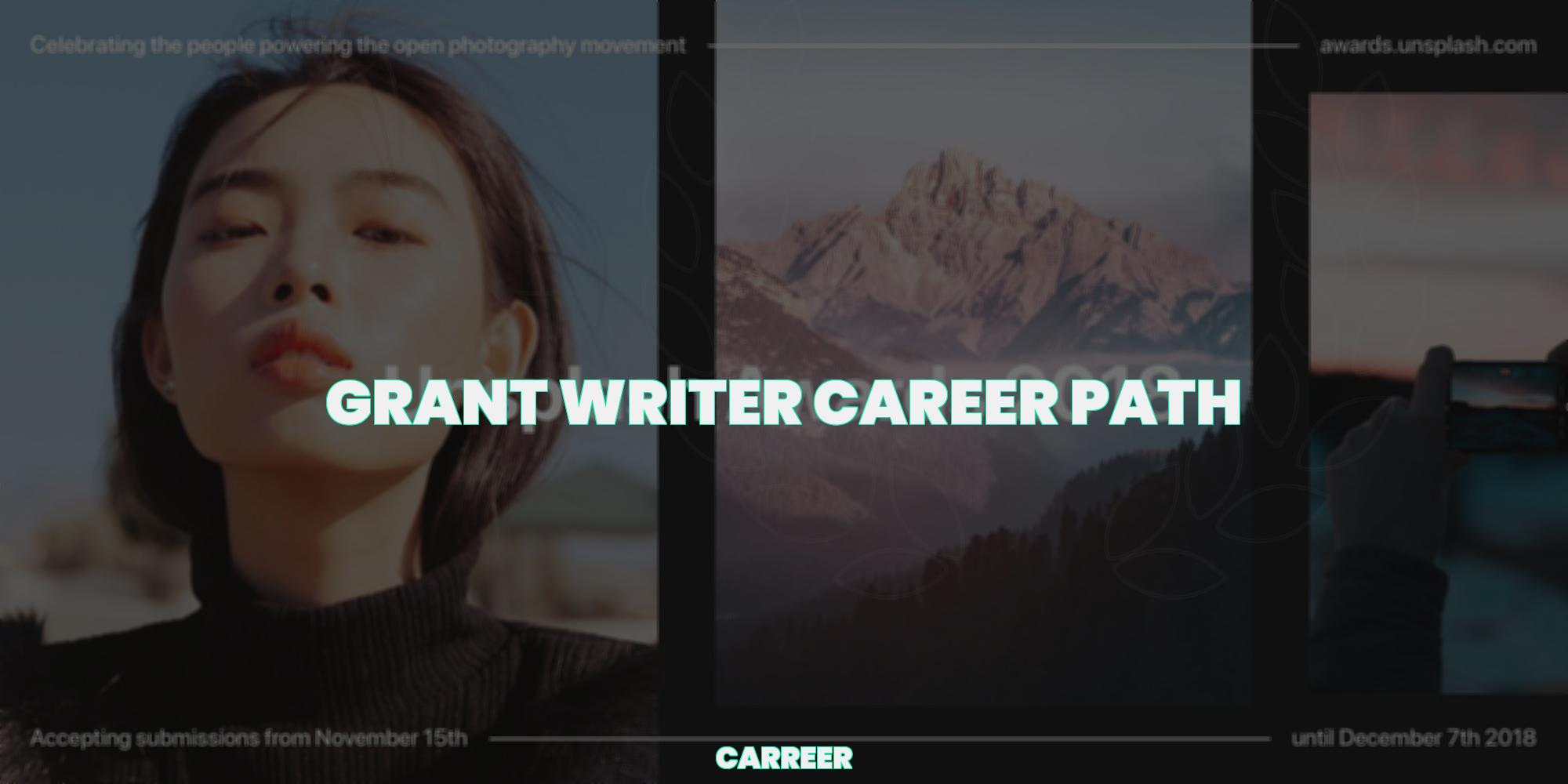 Grant writer career path