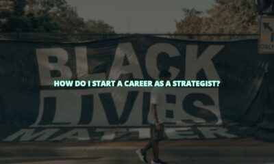 How do i start a career as a strategist?