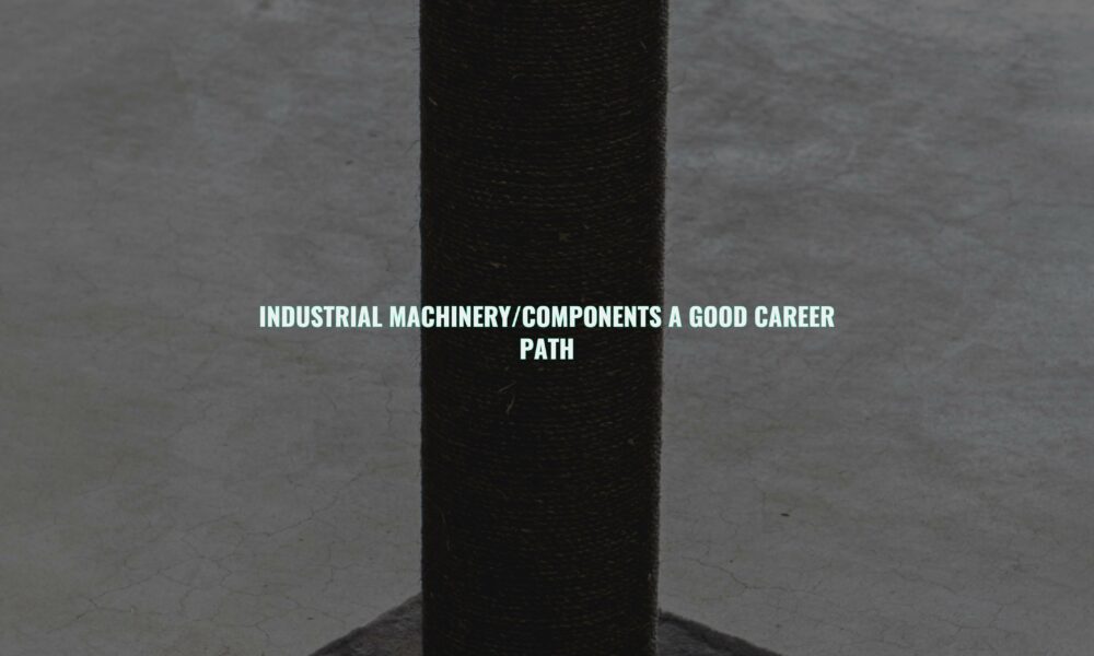Industrial machinery/components a good career path