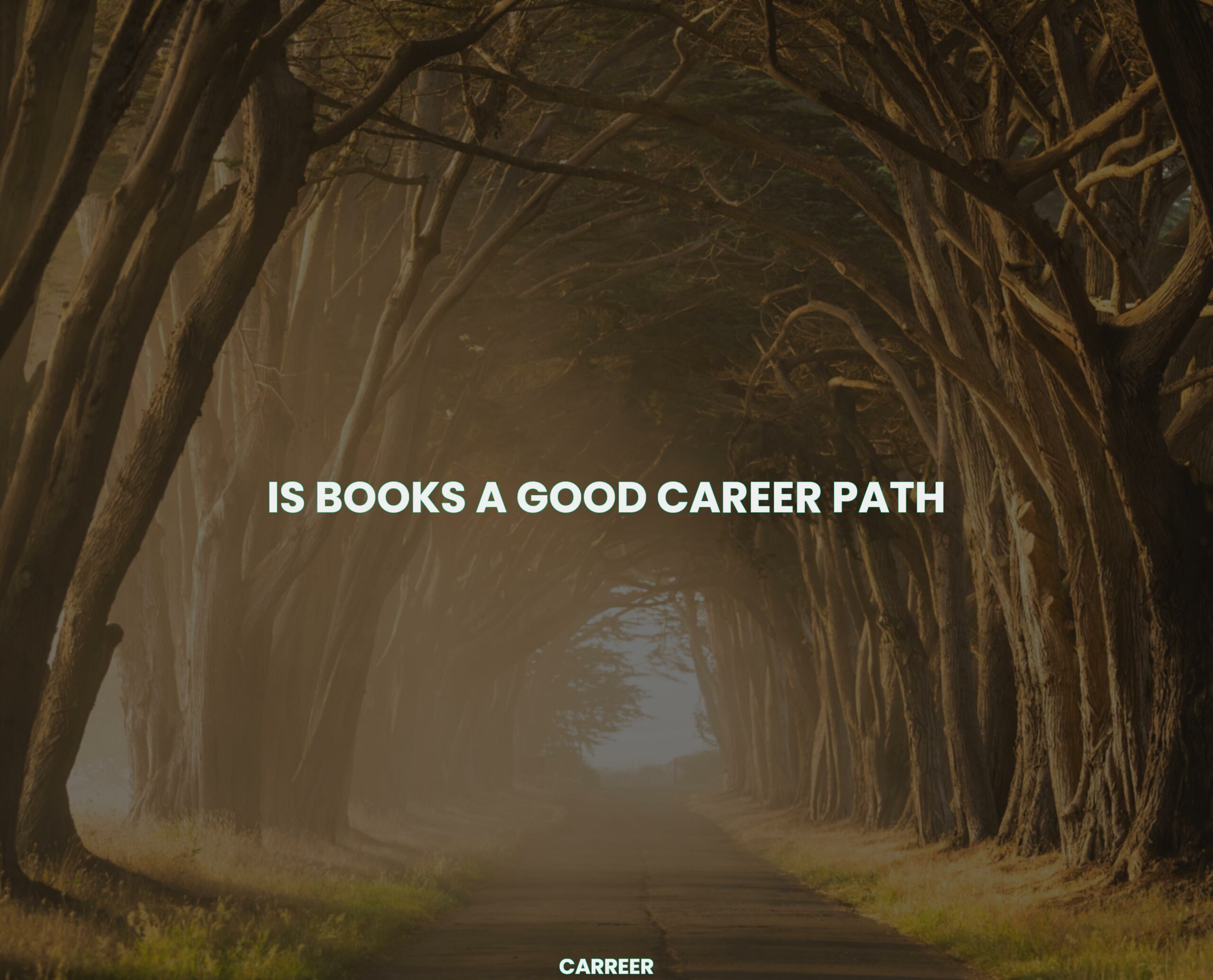 Is books a good career path