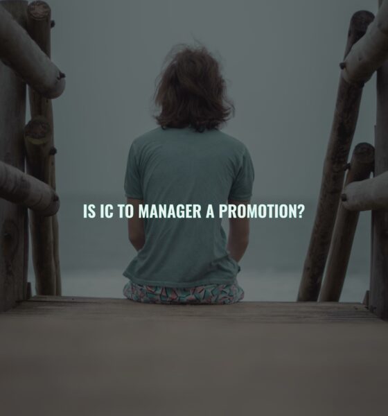 Is ic to manager a promotion?