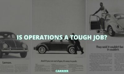 Is operations a tough job?