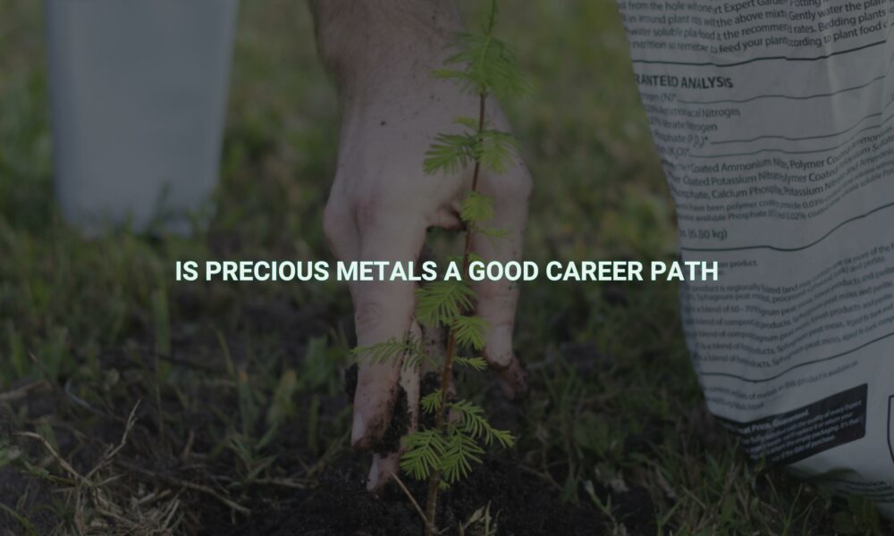Is precious metals a good career path