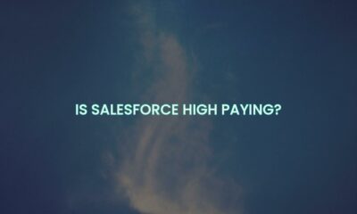 Is salesforce high paying?