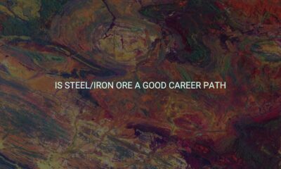 Is steel/iron ore a good career path