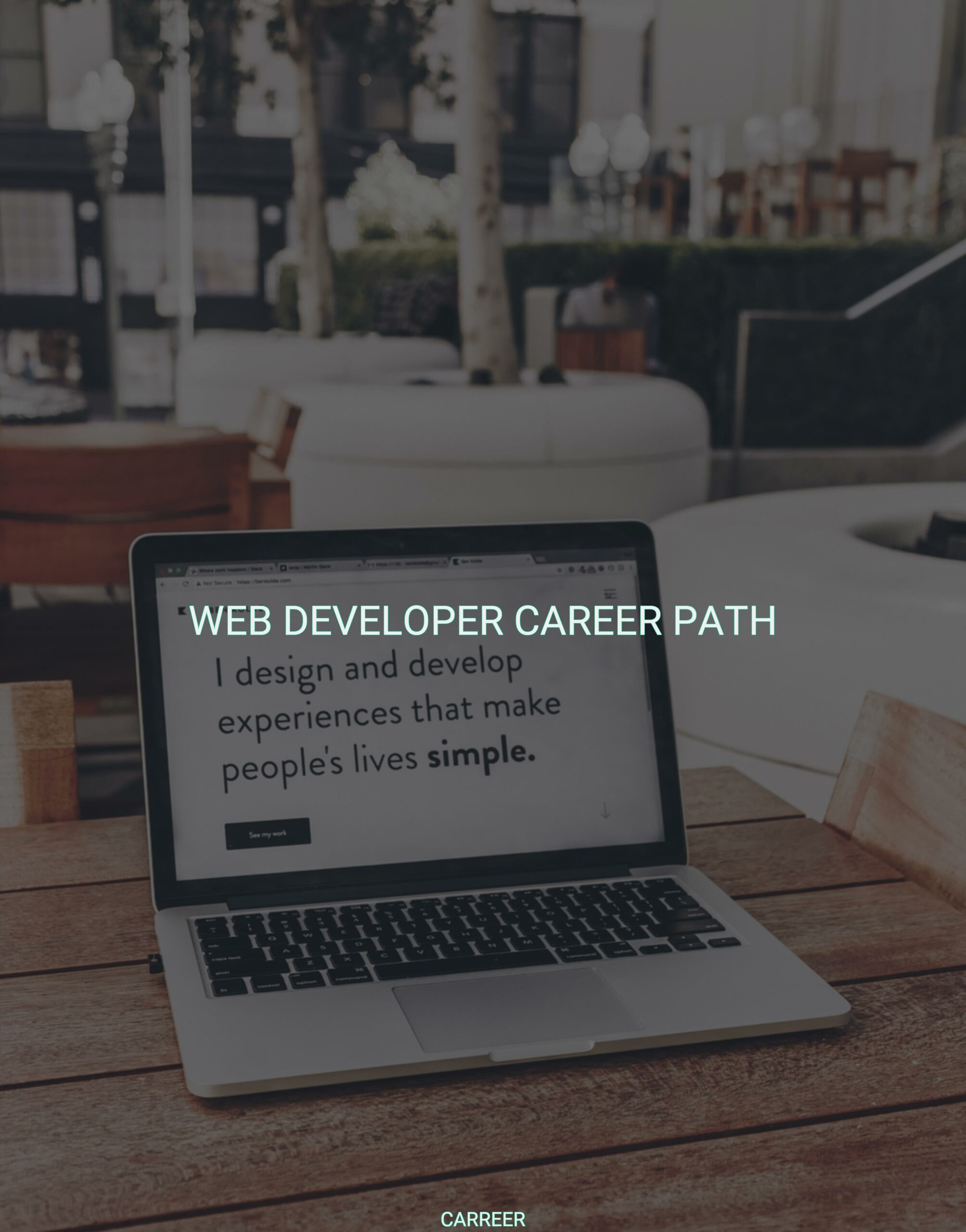 Web developer career path