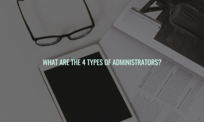 What are the 4 types of administrators?