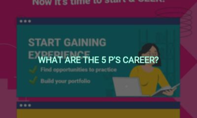 What are the 5 p's career?