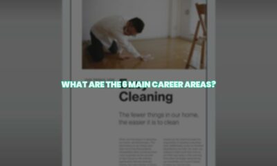 What are the 6 main career areas?