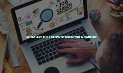What are the 7 steps to creating a career?