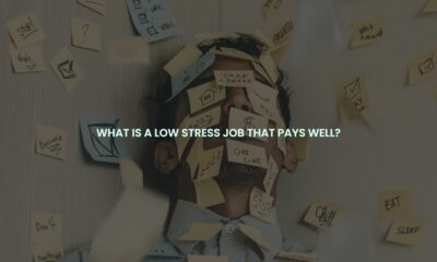 What is a low stress job that pays well?