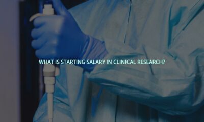 What is starting salary in clinical research?