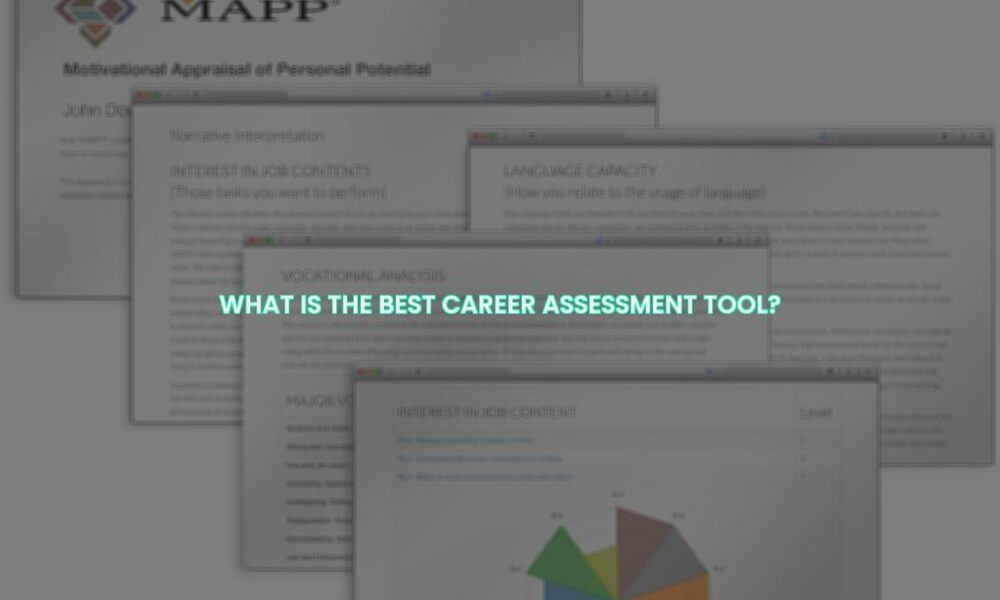 What is the best career assessment tool?