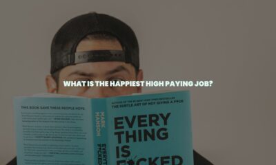 What is the happiest high paying job?