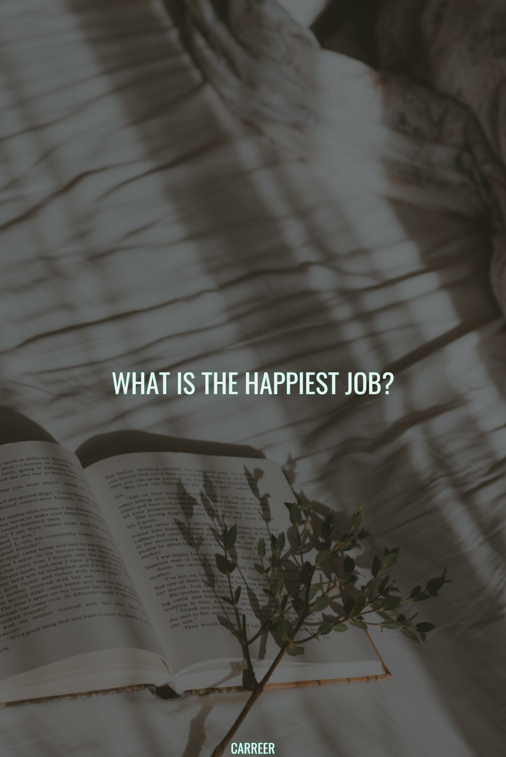 What is the happiest job?