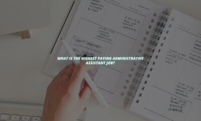 What is the highest paying administrative assistant job?