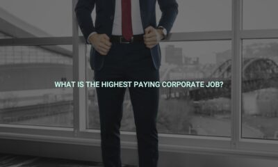 What is the highest paying corporate job?