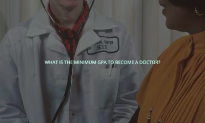 What is the minimum gpa to become a doctor?