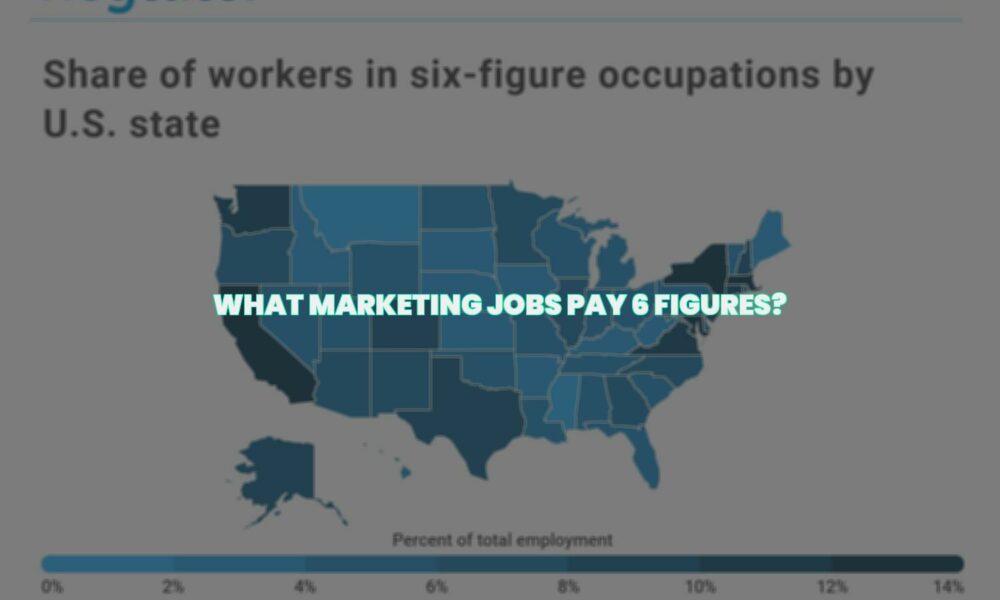 What marketing jobs pay 6 figures?