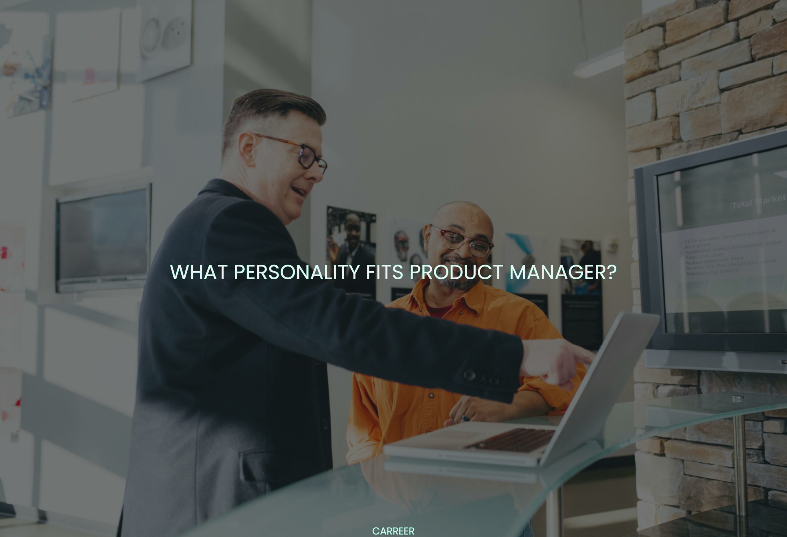 What personality fits product manager?