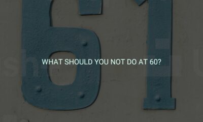 What should you not do at 60?