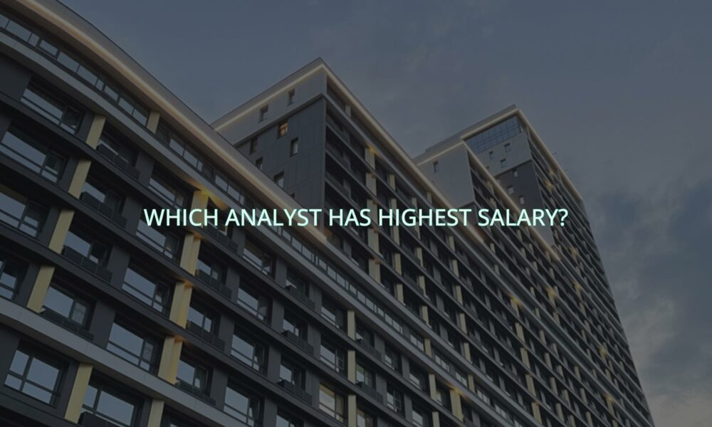 Which analyst has highest salary?