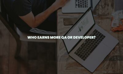 Who earns more qa or developer?