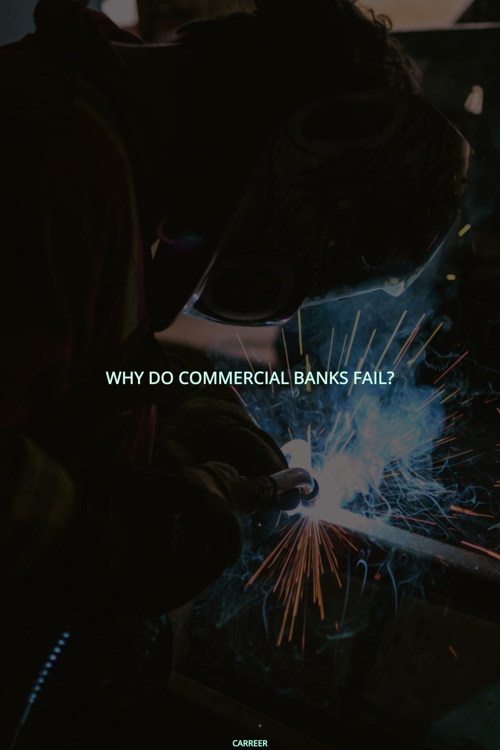 Why do commercial banks fail?