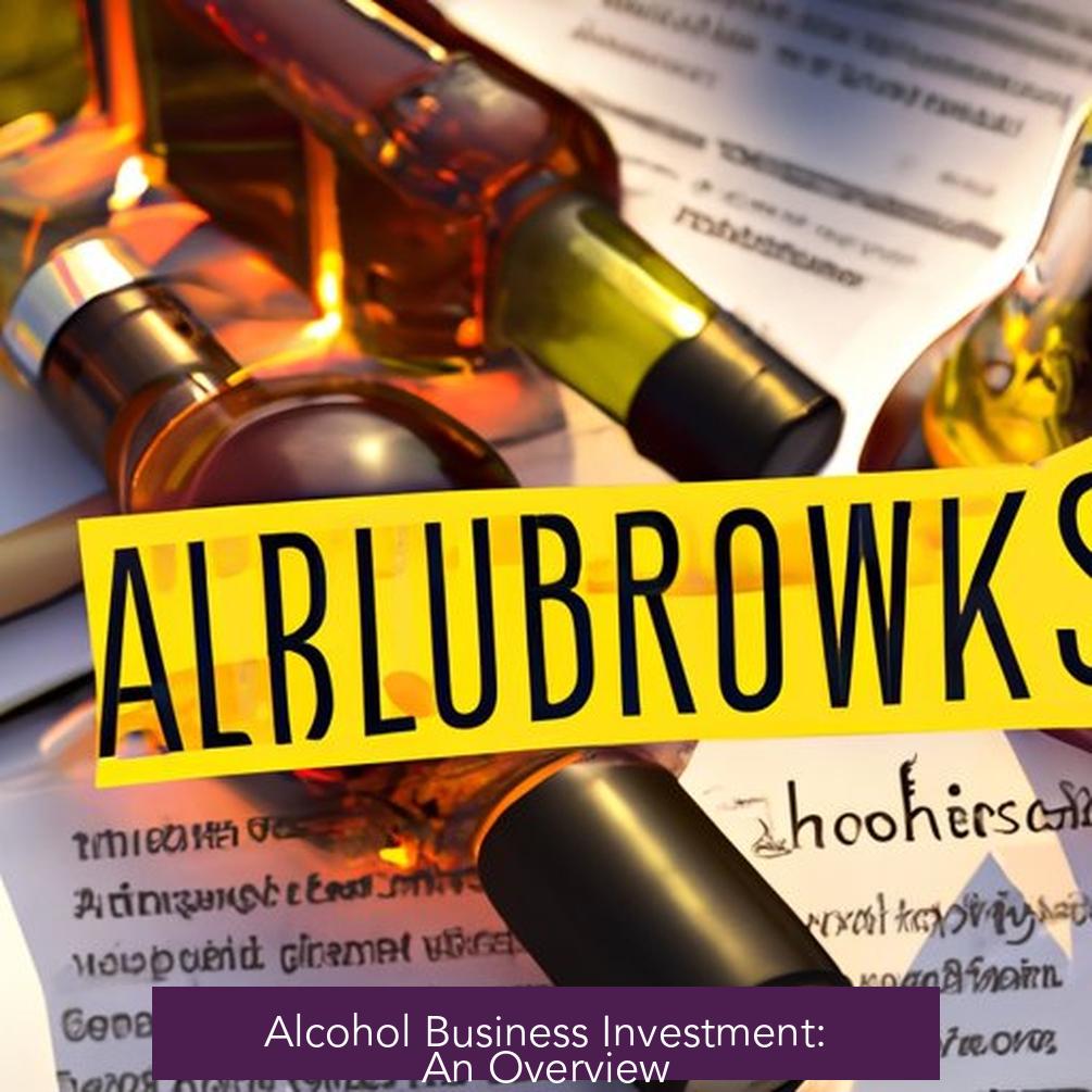 Alcohol Business Investment: An Overview