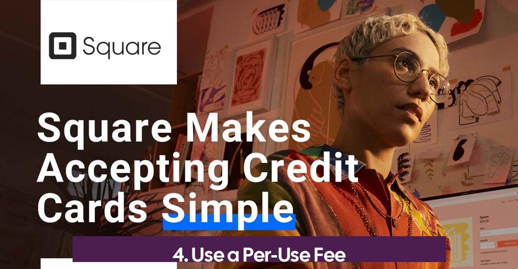 4. Use a Per-Use Fee