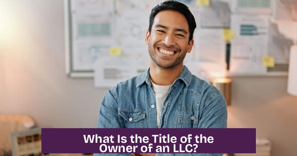 What Is the Title of the Owner of an LLC?