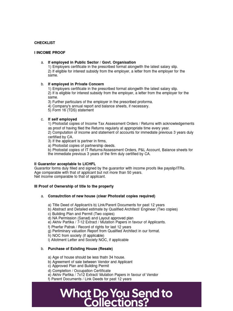 What Do You Send to Collections?