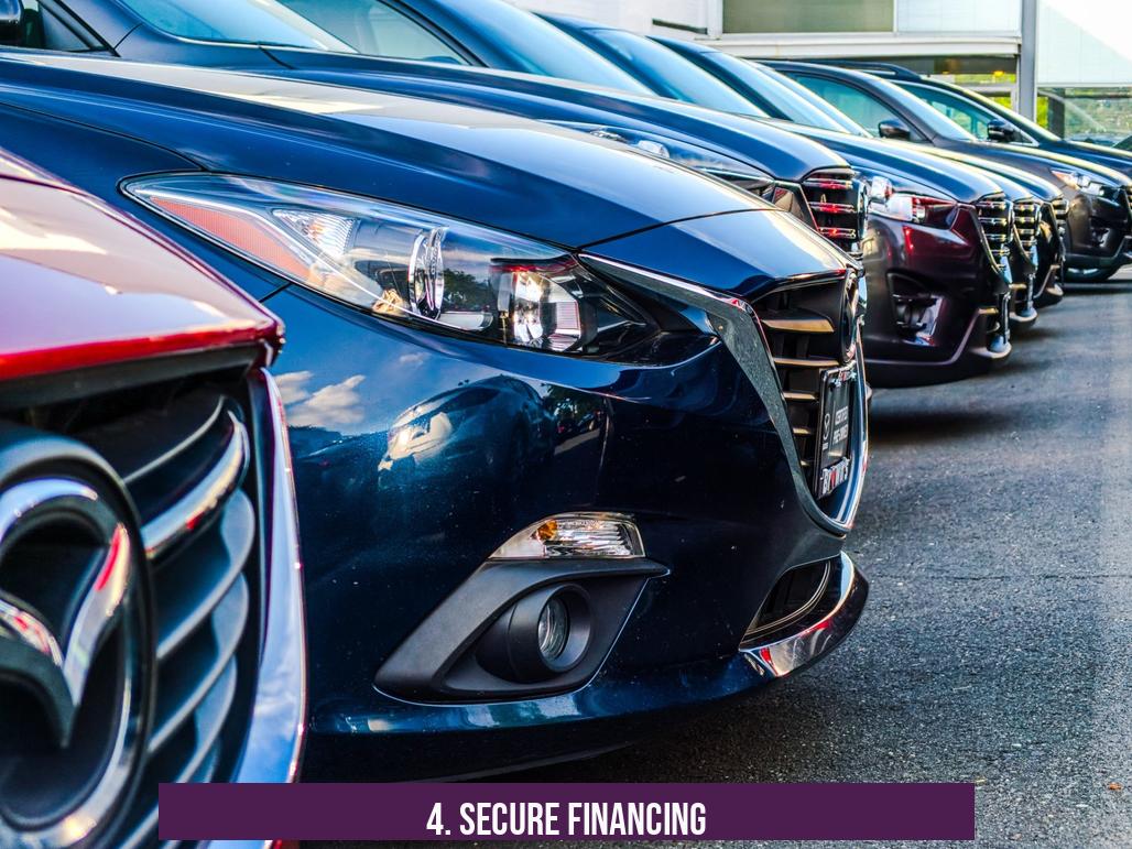 4. Secure Financing