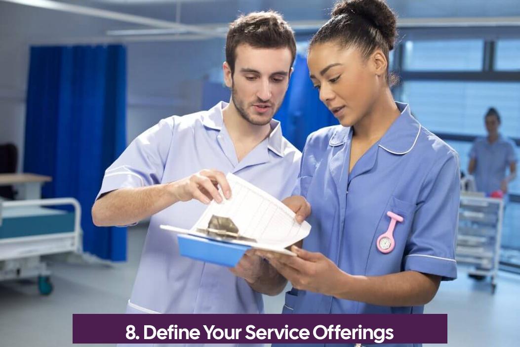 8. Define Your Service Offerings