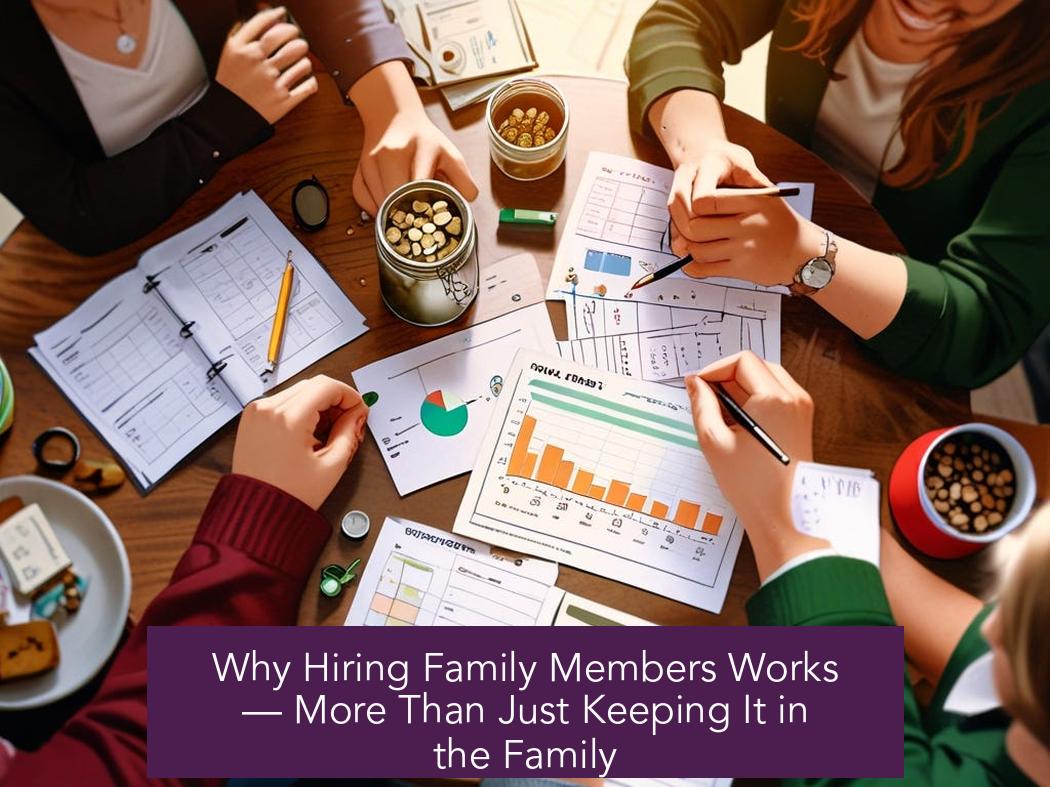 Why Hiring Family Members Works — More Than Just Keeping It in the Family