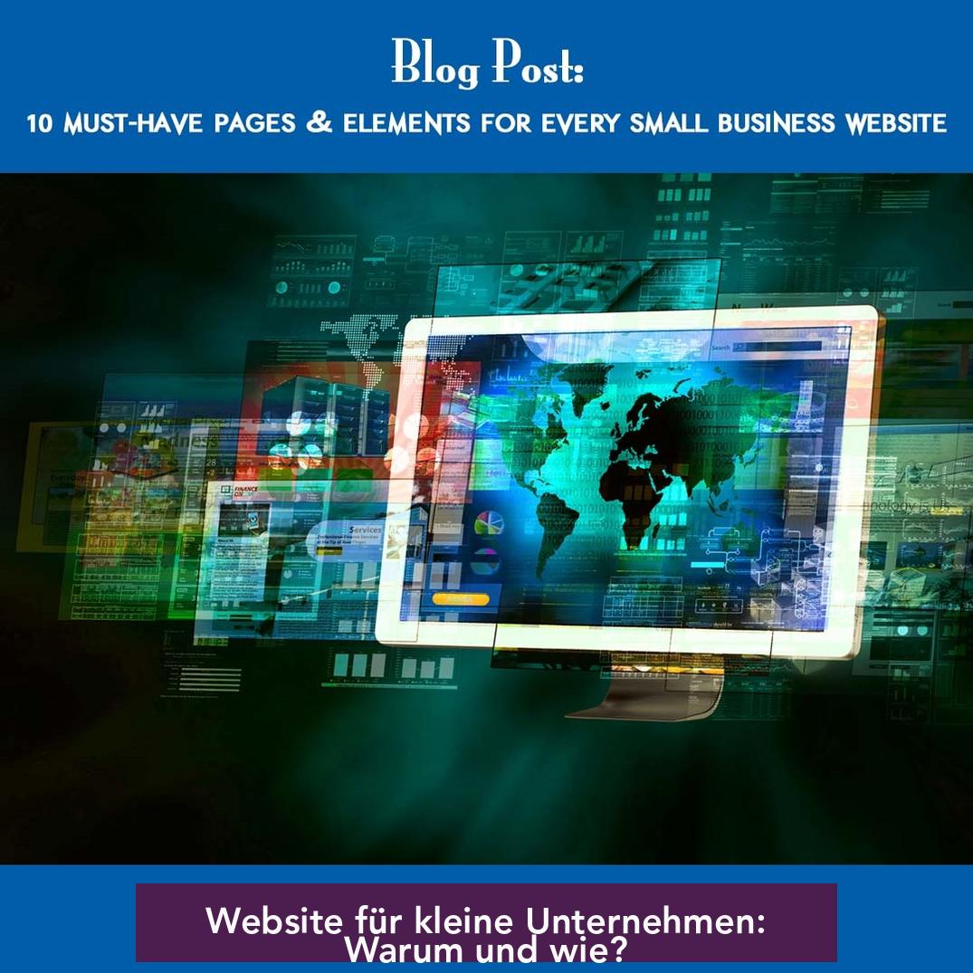 Website für kleine Unternehmen: Warum und wie?