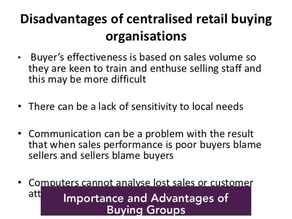 Importance and Advantages of Buying Groups