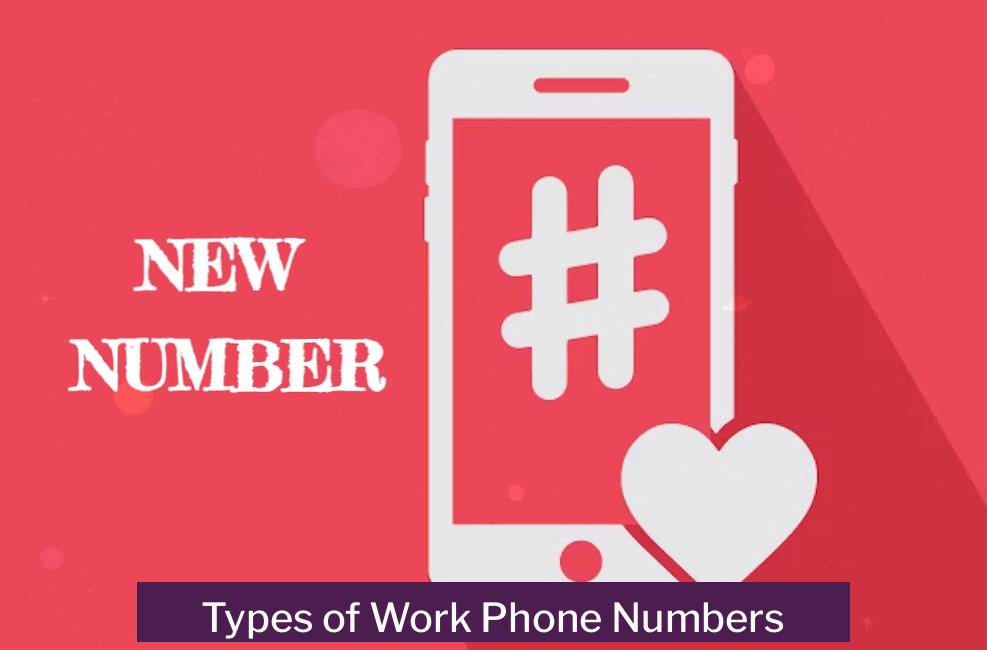 Types of Work Phone Numbers