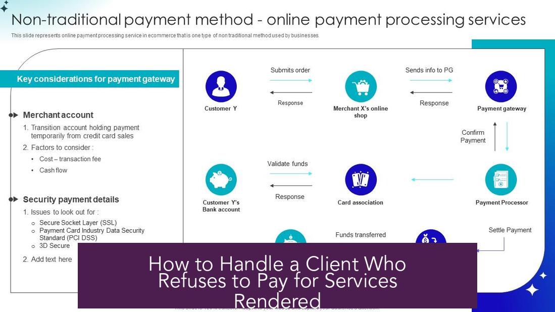 How to Handle a Client Who Refuses to Pay for Services Rendered