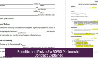 Benefits and Risks of a 50/50 Partnership Contract Explained