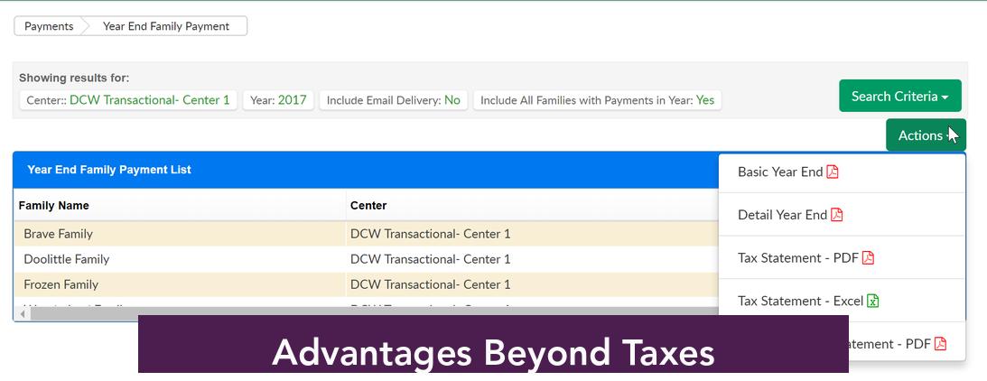 Advantages Beyond Taxes