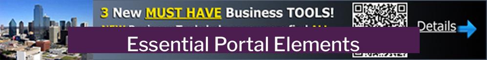 Essential Portal Elements