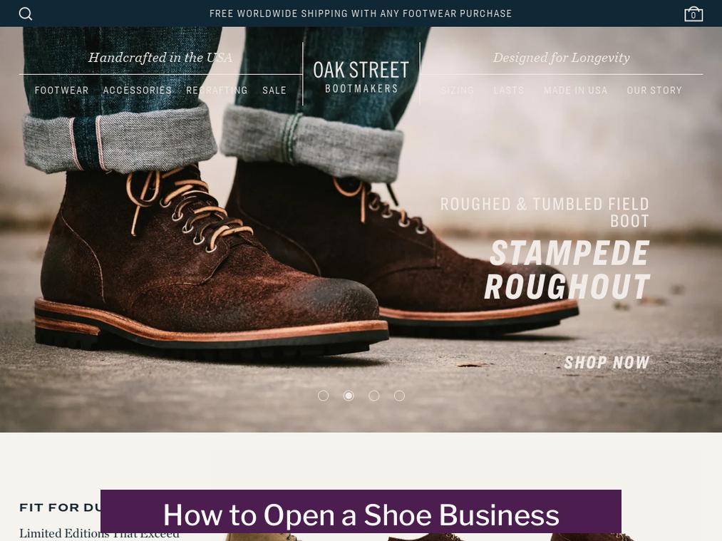 How to Open a Shoe Business