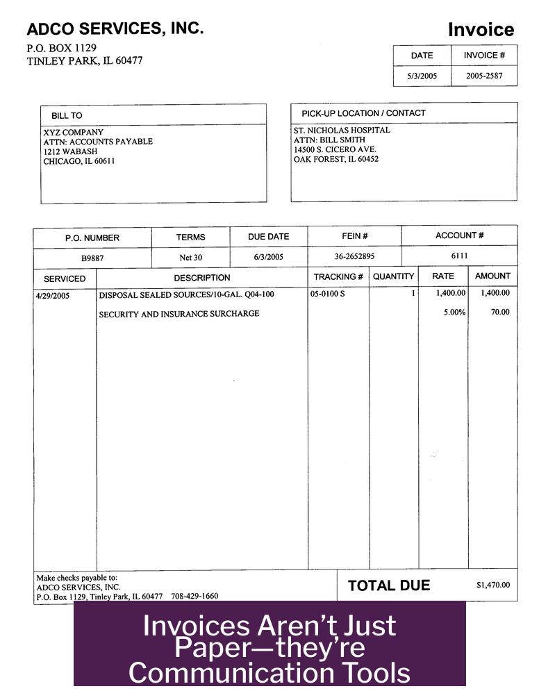 Invoices Aren’t Just Paper—they’re Communication Tools